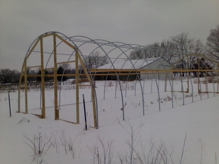 Greenhouse End Wall Construction