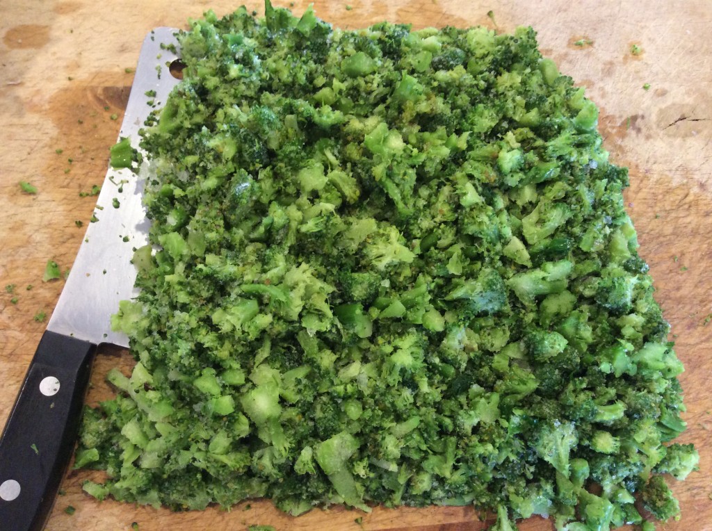 Broccoli, chopped, CSA Kansas City