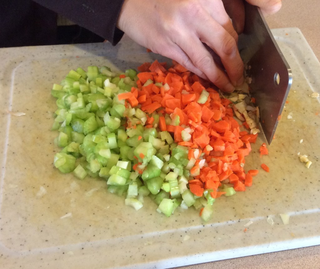 Carrots, celery, chopped CSA Independence