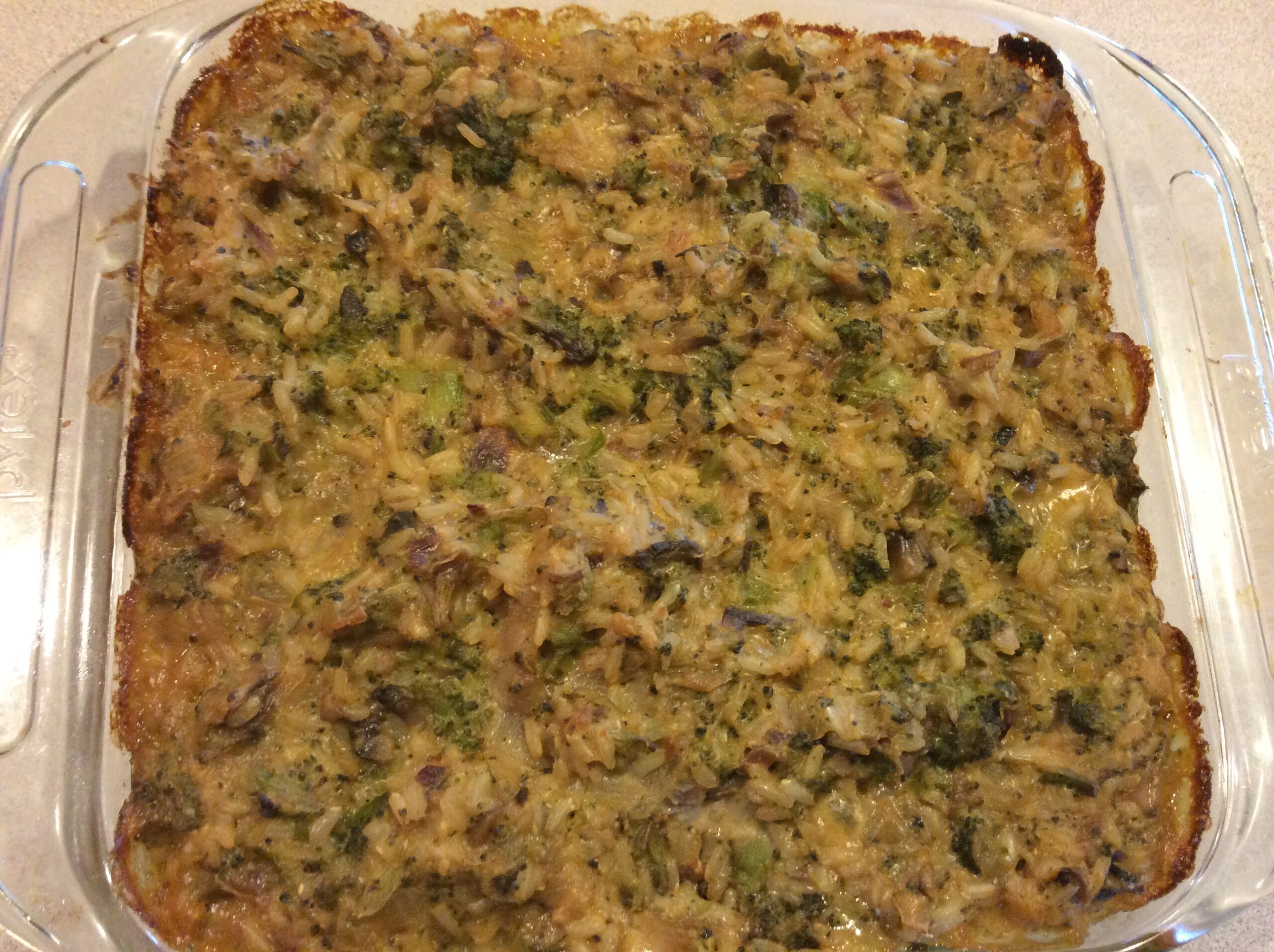 Cheesy Broccoli Brown Rice Casserole Kansas City CSA