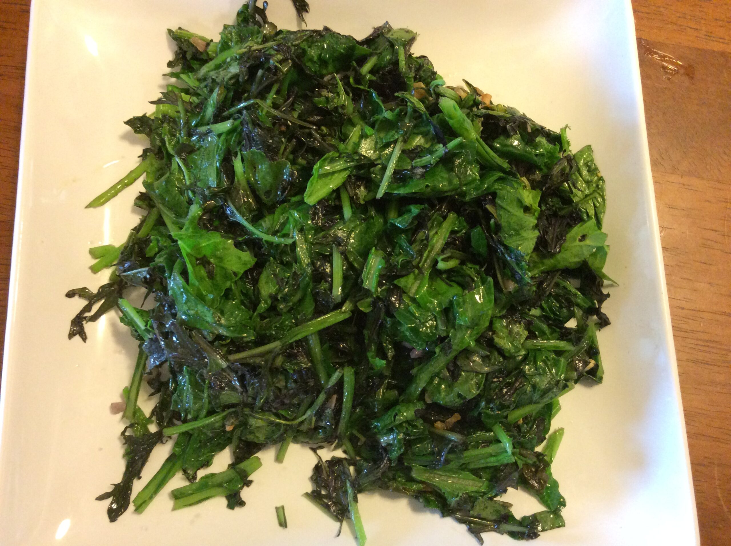 Stir fry greens Independence CSA